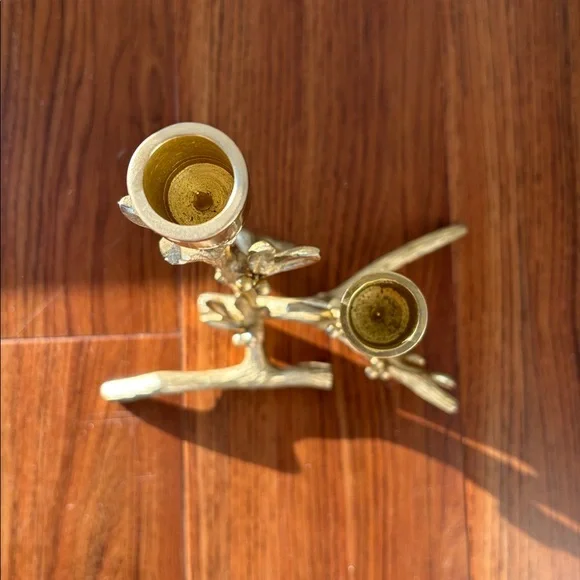 Anthropologie Candlestick Holders (Pair) NWOT - Picture 3 of 7